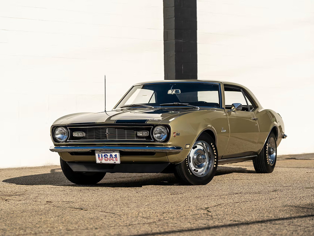 68 Camaro Front Driver Side View