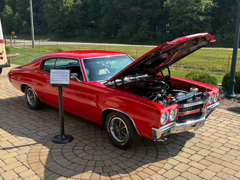 1970 chevelle hood open